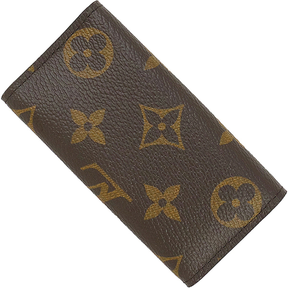 Louis Vuitton Key Case 4 Key Case Multicle 4 Leather Handbag Brown - Picture 2 of 9
